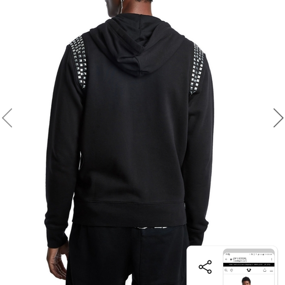 True Religion hoodies black